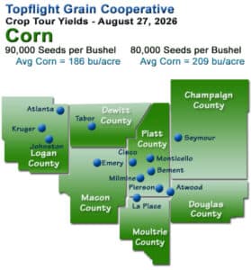 Topflight Grain Yield Map Corn 2026